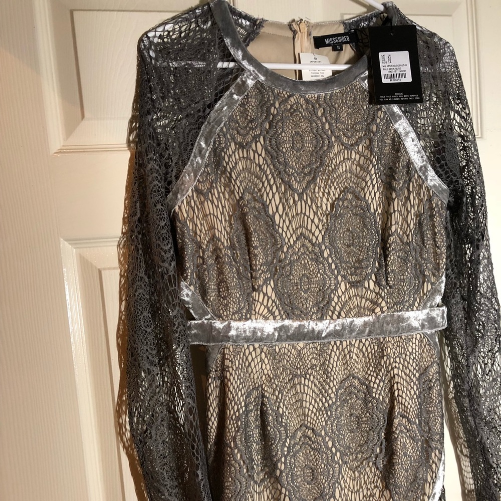 A symmetrical dress